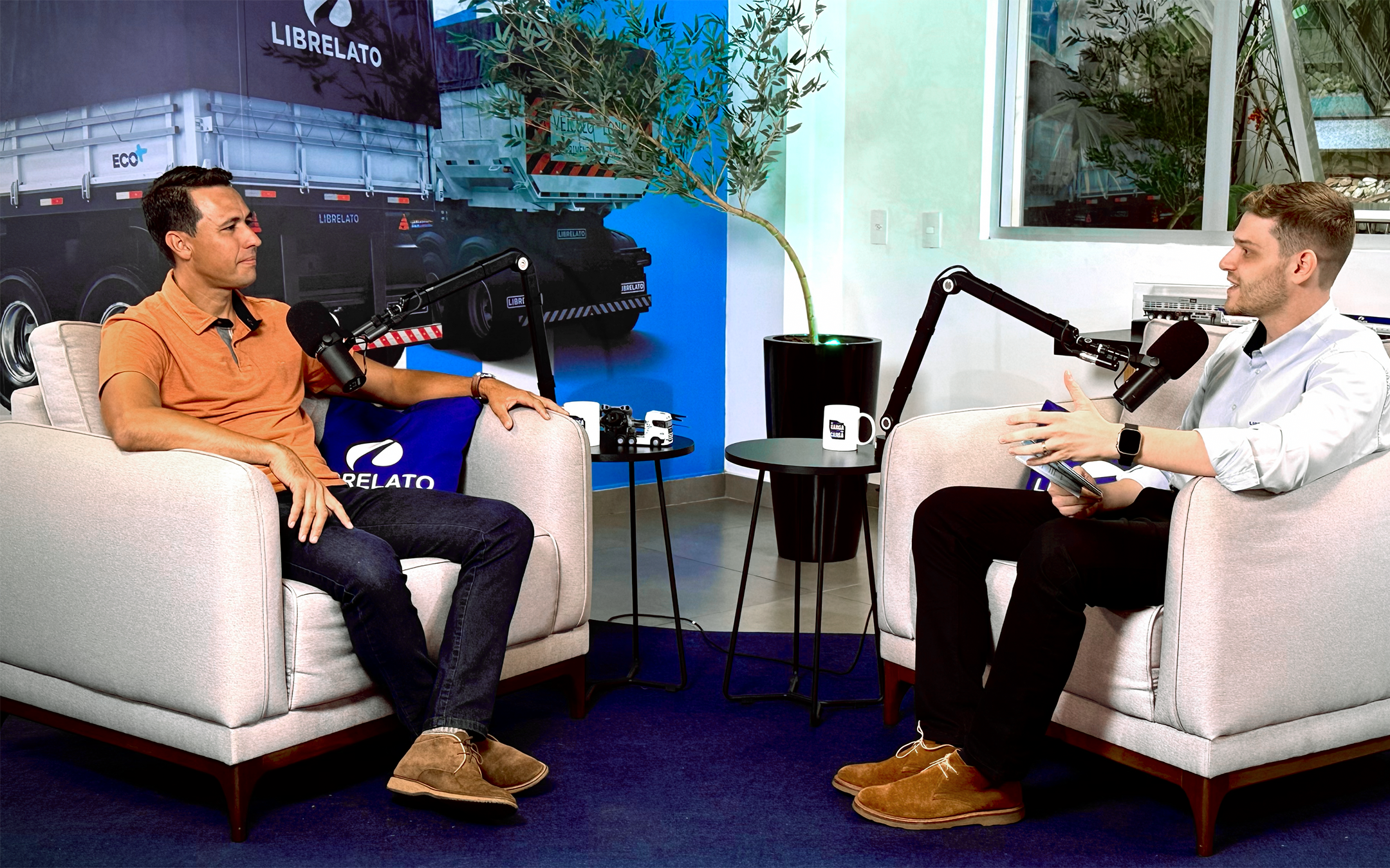 Podcast “De Carga em Carga” da Librelato destaca protagonismo do caminhoneiro autônomo no Brasil 