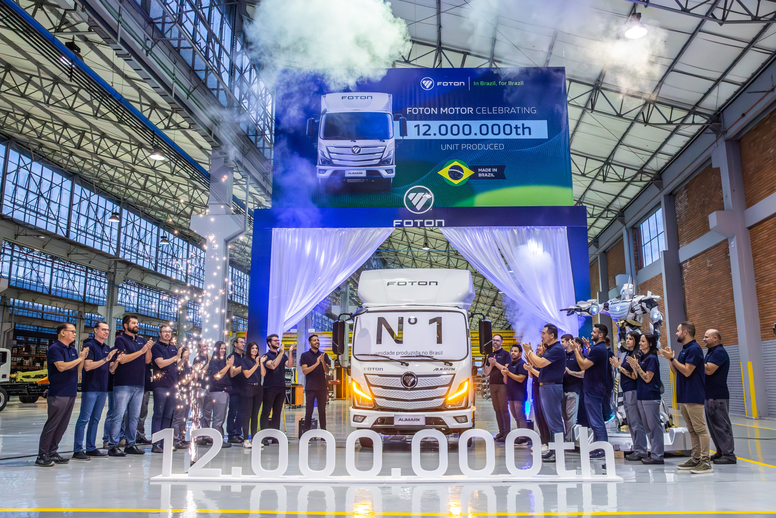 Foton completa 30 anos de história com Brasil no centro de sua estratégia global de crescimento